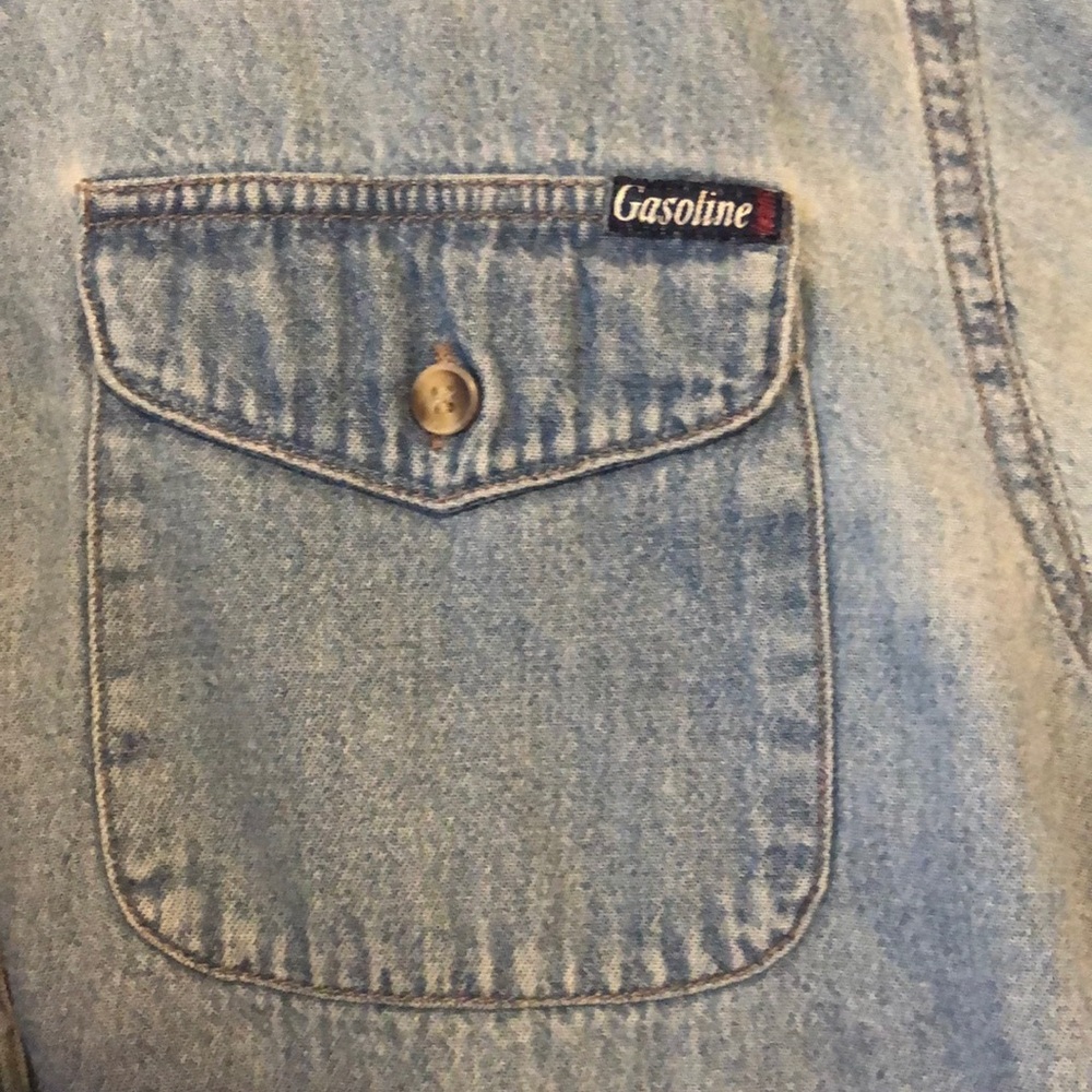 Button up denim shirt - Picture 3 of 4